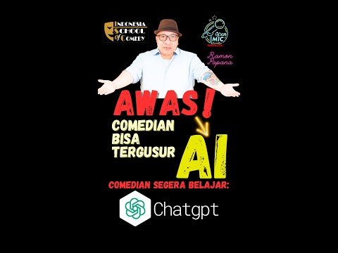 Ramon Papana Membuat Joke Stand Up Comedy Dengan AI ChatGPT