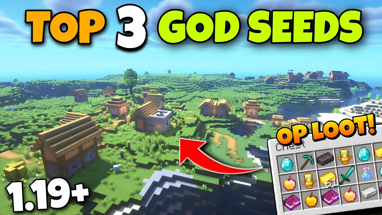 Top 3 God Seeds For Minecraft 1.19 +1.20 Pocket Edition And Bedrock ...