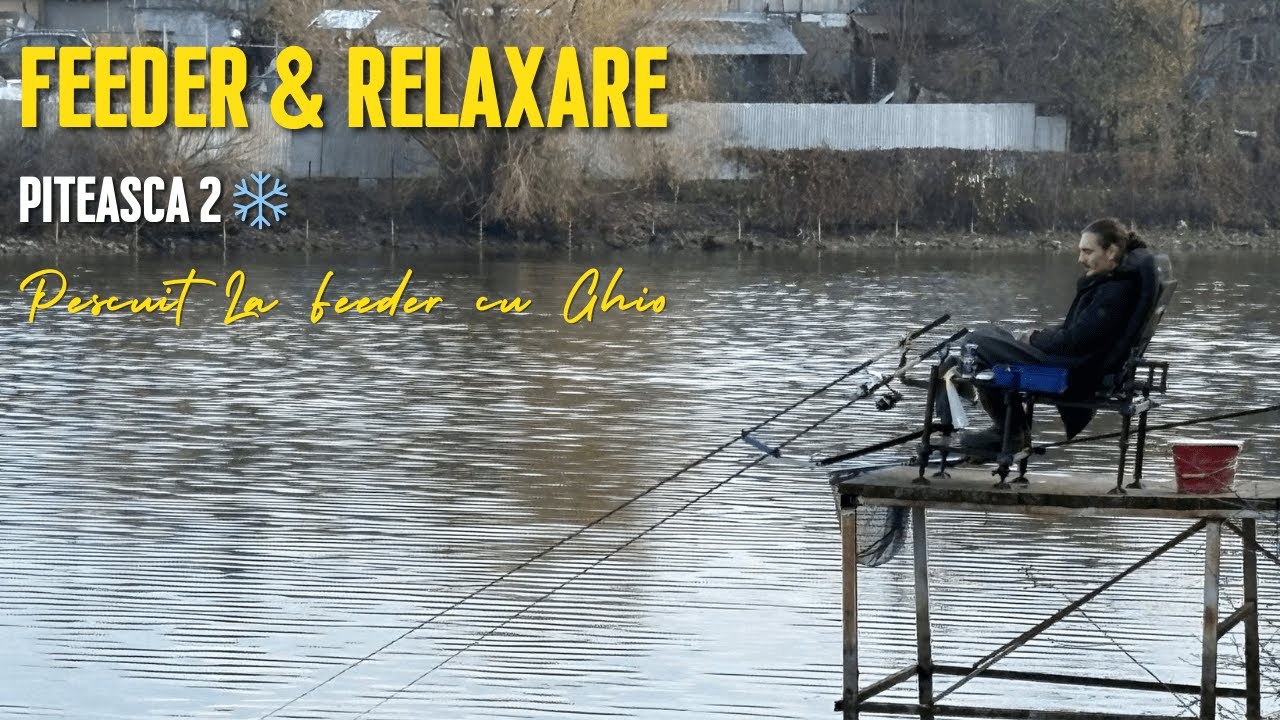 Pescuit la Feeder pe Piteasca 2 ❄️ | Relaxare în Perioada Rece