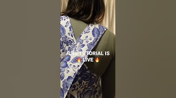 How To Sew Simple Apron - DIY Christmas Gift 🎁🎄