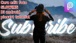 Picsart tutorial - Edit foto GLOWING TEXT | Android & ios screenshot 4