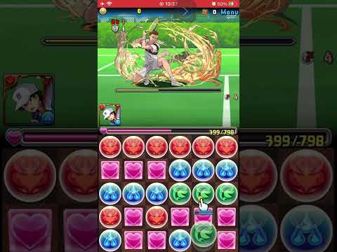 パズドラ　テニスの王子様 【固定チーム】　VS　不二　裕太
