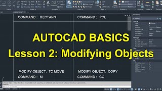 Celebrity AutoCAD Basics_Lesson 2: Modifying Objects Wealth