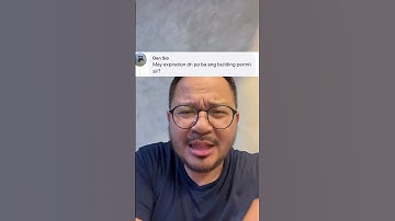 Nage-EXPIRE BA ang BUILDING PERMIT??? #pinoyarchitect