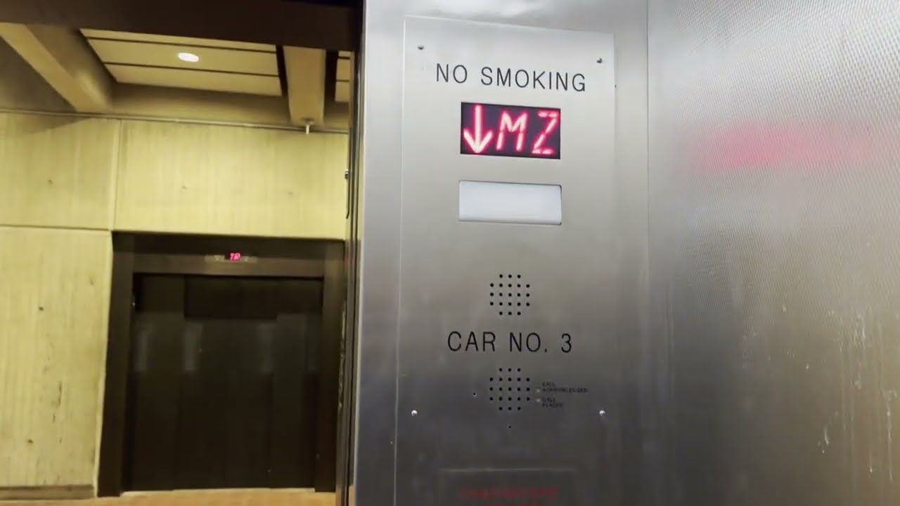 Awesome 700FPM Traction Platform Elevators  @ 🔴 Forest Glen Metro Station (WMATA) • Forest Glen, MD