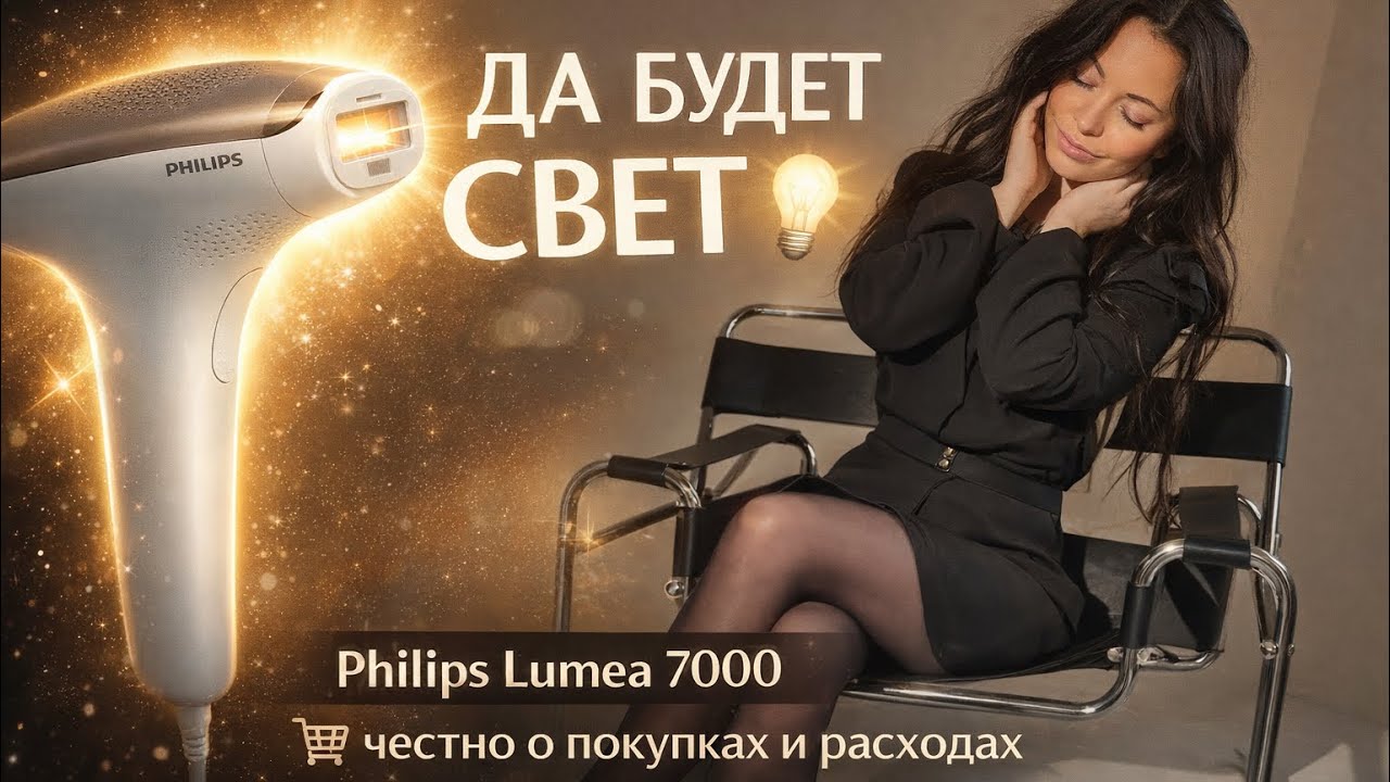 Да будет свет 💡✨ Мой 🎁 Philips Lumea 7000, покупки в АТБ и честно о расходах 🛒🫣
