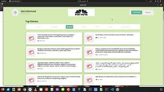 flutter news linux app