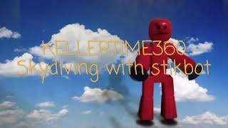Skydiving with stikbot