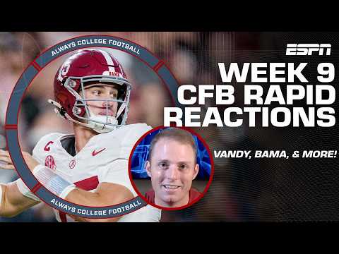 Texas A&M & Indiana dominate, Alabama escapes & more Week 9 reaction | Always College Football