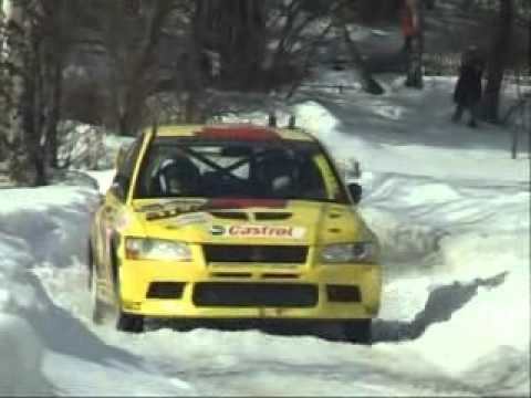 Wilhelm Stengg - Maros Certan (Mitsubishi Lancer Evo VII) - Mogul Šumava Rallye Klatovy 2006 - YouTube