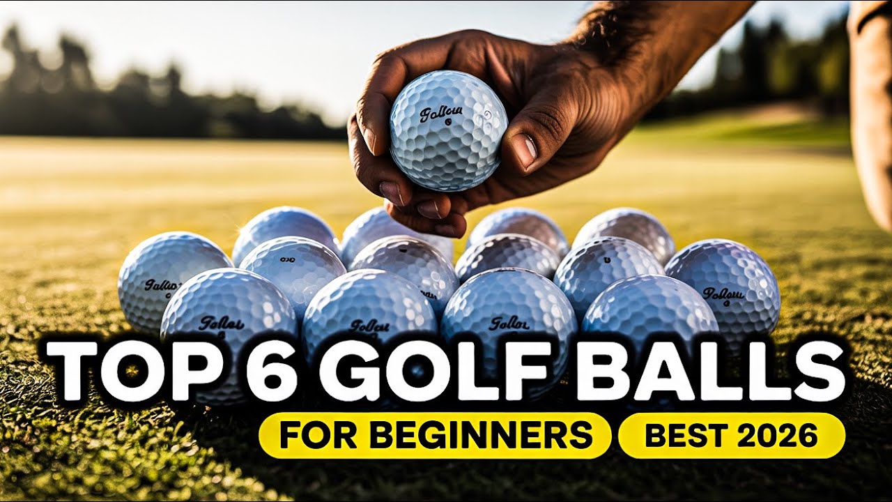 Топ-6 лучших мячей для гольфа для начинающих в 2026 году!