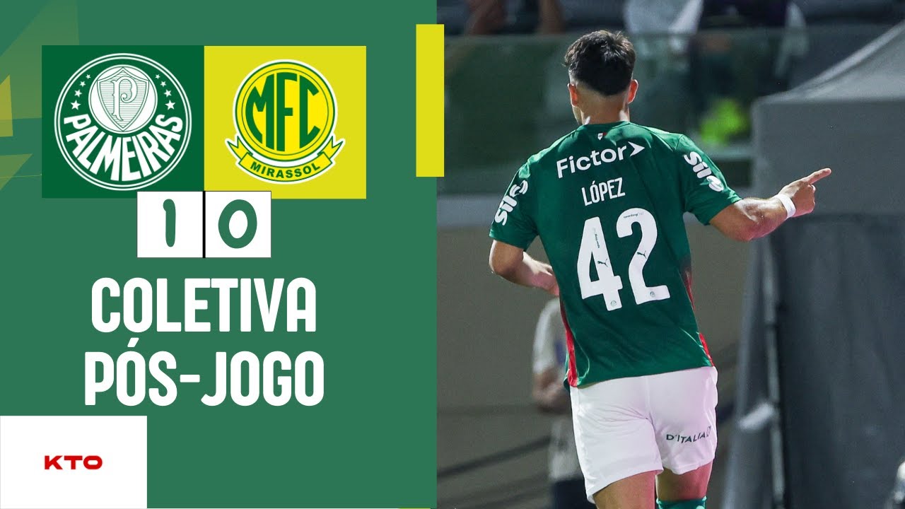 COLETIVA DO ABEL E PÓS JOGO - PALMEIRAS X MIRASSOL
