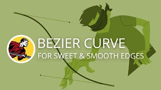 How to use Bezier Curves for Sweet and Smooth Edges! (Clip Studio Paint)