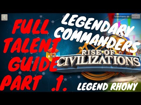 legendary-commander-talents-part-1---[beginners-guide]---tip's-and-advice's---rise-of-kingdoms