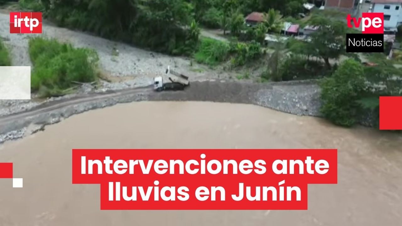Junín: refuerzan trabajos de limpieza y descolmatación ante lluvias y riesgo de inundaciones