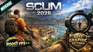 SCUM 2026 | How to optimize graphics and boost FPS   Let's check it out! #scum #mrkhae #survivalg...