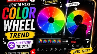 Color Wheel Trend Tutorial | Step By Step Editing for Beginners @relateloop