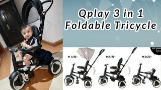 How To Choose Stroller/Buggy For Your Baby | Qplay Rito 3 in 1 Baby Tricycle Cum Stroller Review