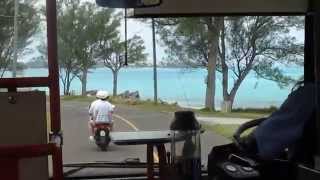 Tour of Bermuda from our bus to the beach! | NKOTB Cruise 2014