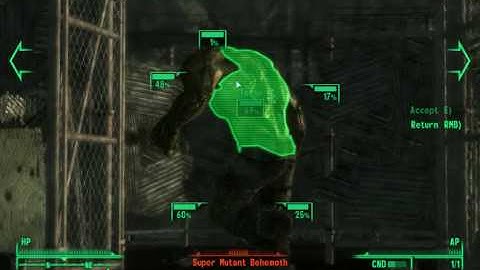 Fallout 3 Fat Man vs Super Mutant