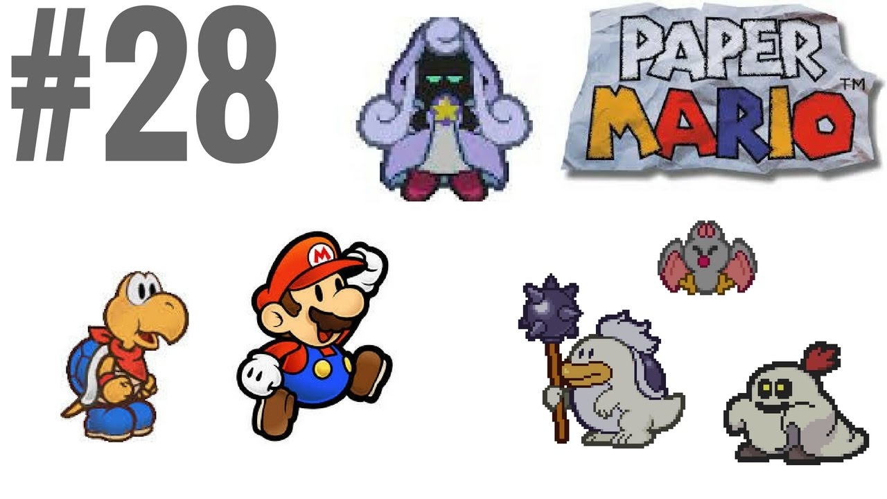 Puzzles in the Palace Paper Mario Marathon 28 (Paper Mario N64