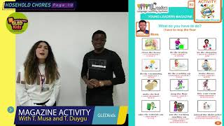 Çocuk Için Online Etkileşimli İngilizce Household Chores Youngleaders Magazine 03 04 2021