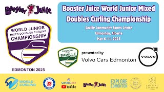Romania vs. Korea - Draw 10 - Booster Juice World Junior Mixed Doubles Curling Championship [B]