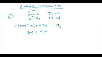 Tensor 5 | Linear Transformation of a Tensor