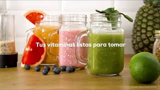 CECOTEC BATIDORA de VASO Individual Power Titanium 650 Fresh&Go INOX 2020