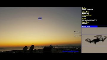 Drone Detection using Quantized SSD MobileNetEdgeTPU