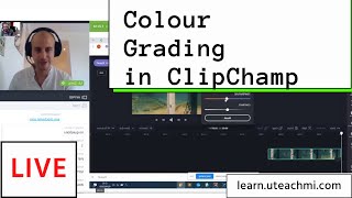 TechClubLive - Black Inventors & Color Grading in ClipChamp