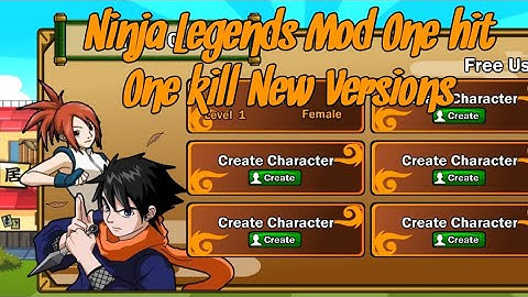Cheat One Hit One Kill Ninja Legends | Fast levelling