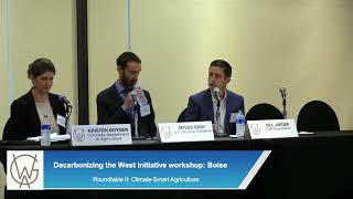 Boise Workshop: Climate-Smart Agriculture