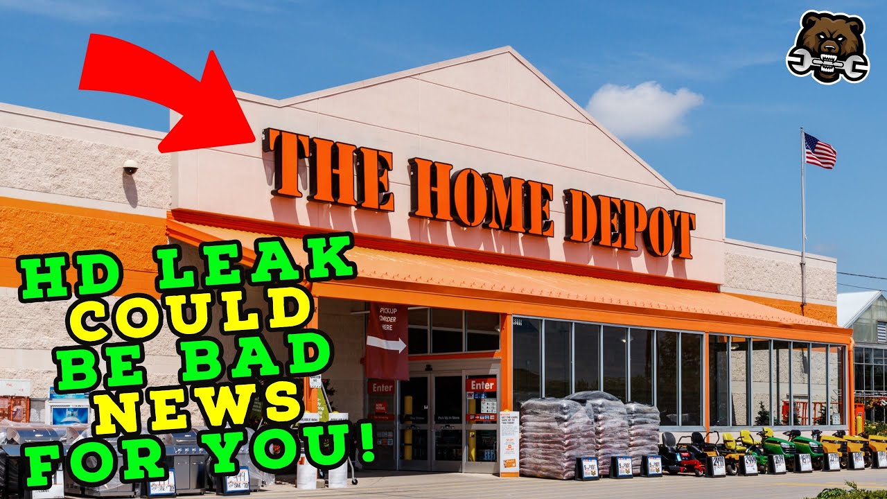 Home Depot Leak Might Just Ruin Your Day! YouTube