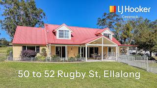 LJ Hooker Cessnock real estate agents presents 50-52 Rugby Street Ellalong