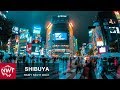 Tokyo Shibuya Rainy Walks Before the storm 4K Binaural ASMR