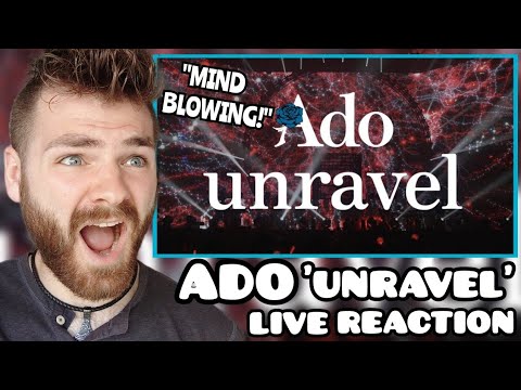 First Time Hearing ADO "UNRAVEL" | Tokyo Ghoul Opening Cover | LIVE | Reaction