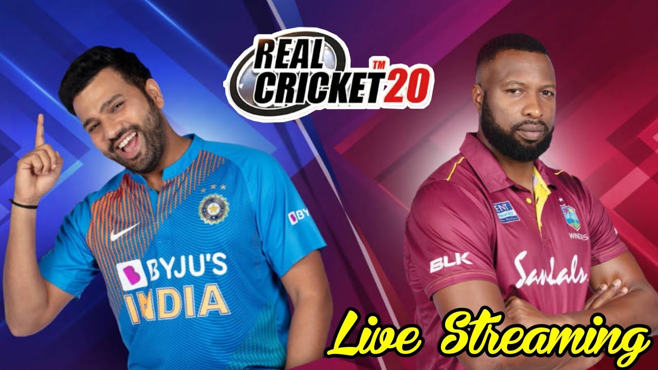 Ind Vs Wi T20 Live Stream In Real Cricket 20 | Super Gamer