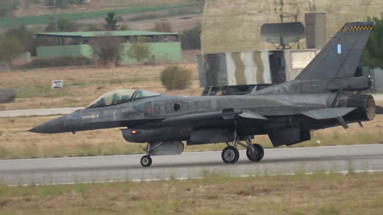 Athens Flying Week 2019  HAF F-6 Zeus Demo Team