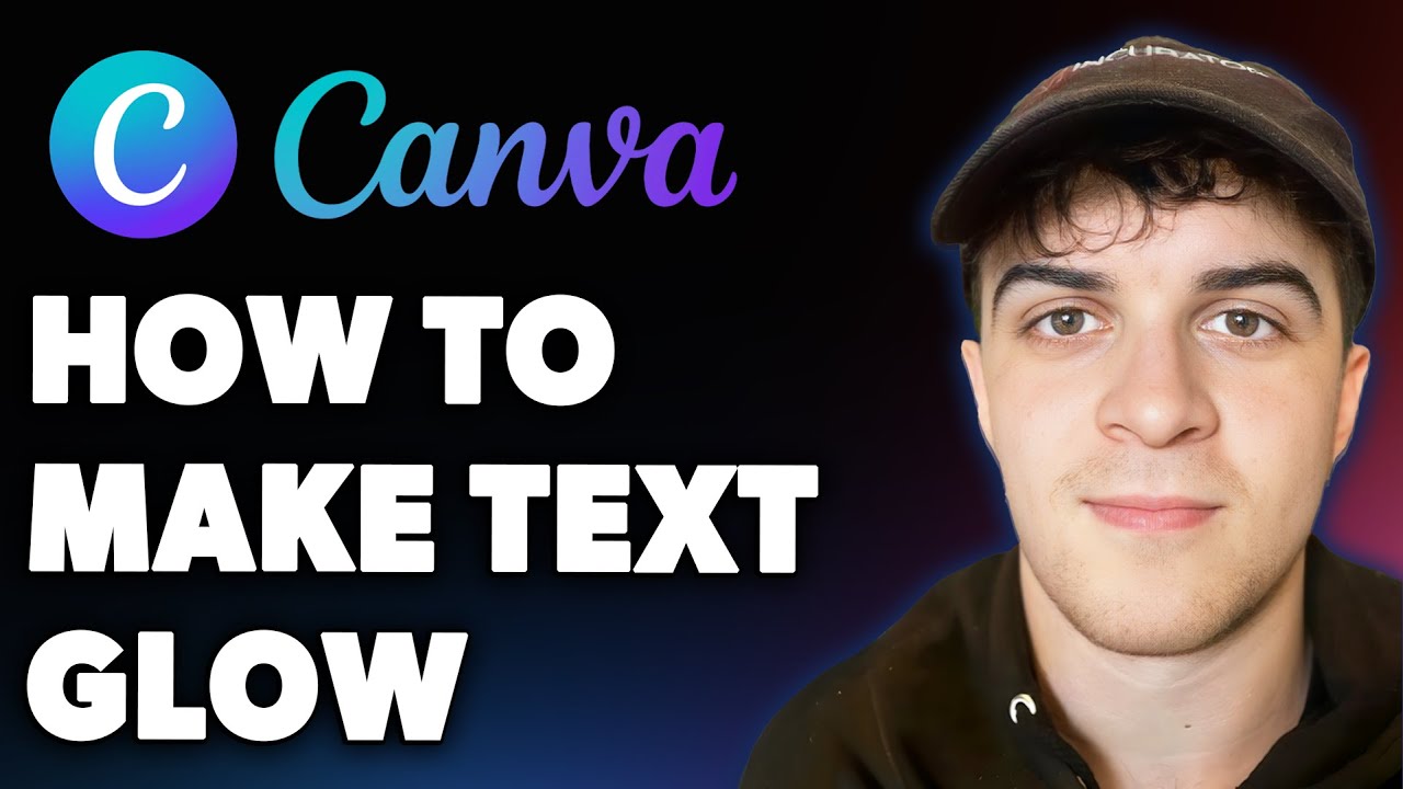How to Make Text Glow in Canva (Full 2025 Guide)