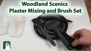 TerranScapes - Woodland Scenics Plaster Mixing and Plaster Brush Set Review