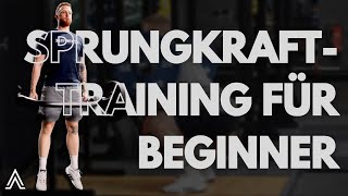 SPRUNGKRAFT Trainingseinheit - Nutze diesen Plan als Beginner 🚀