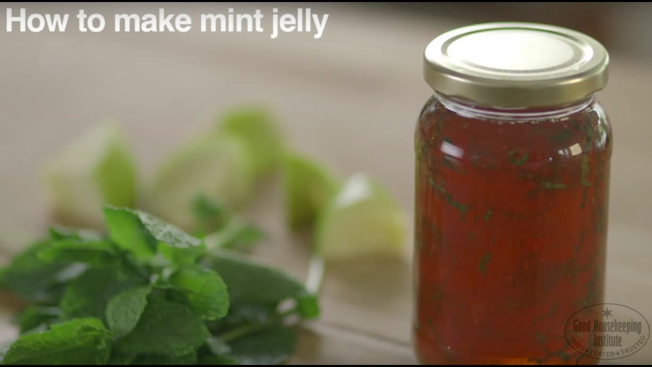 Apple And Mint Jelly Recipe | Good Housekeeping UK - YouTube