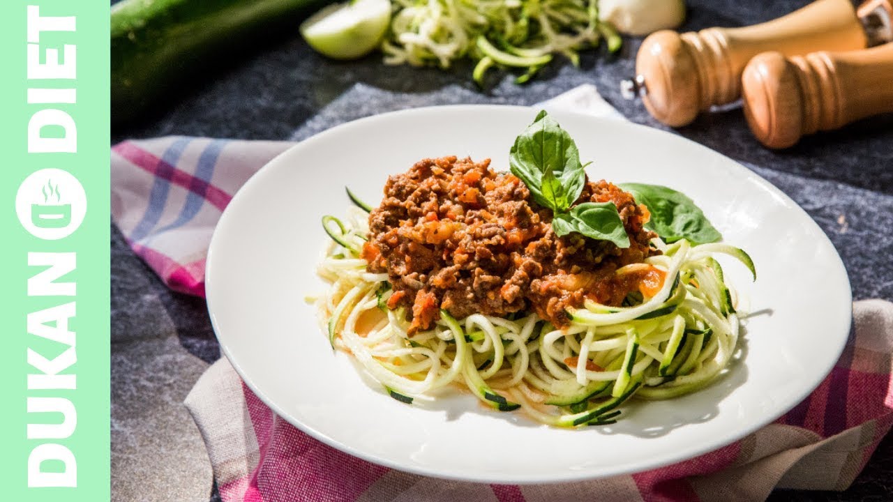 Zucchini Noodles with Bolognese Sauce