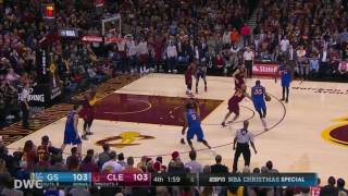 Richard Jefferson Defense On Kevin Durant in 4th Q,  December 25, 2016