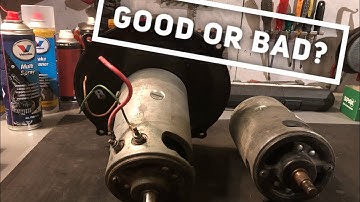 HOW TO: Check easy condition on a 12V generator VW BEETLE / GHIA / BUS