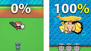 I 100%'d Garbage Growth