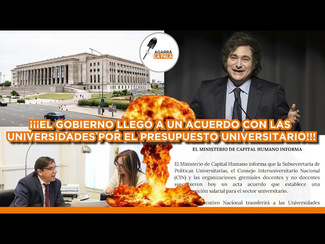 EL GOBIERNO ANUNCIA UN NUEVO ACUERDO PRESUPUESTARIO CON LAS UNIVERSIDADES: "AUMENTO DEL 21,33%"