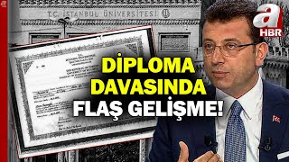 Ekrem İmamoğlunun Diploma Davasında Iptal Talebine Mahkemeden Ret A Haber