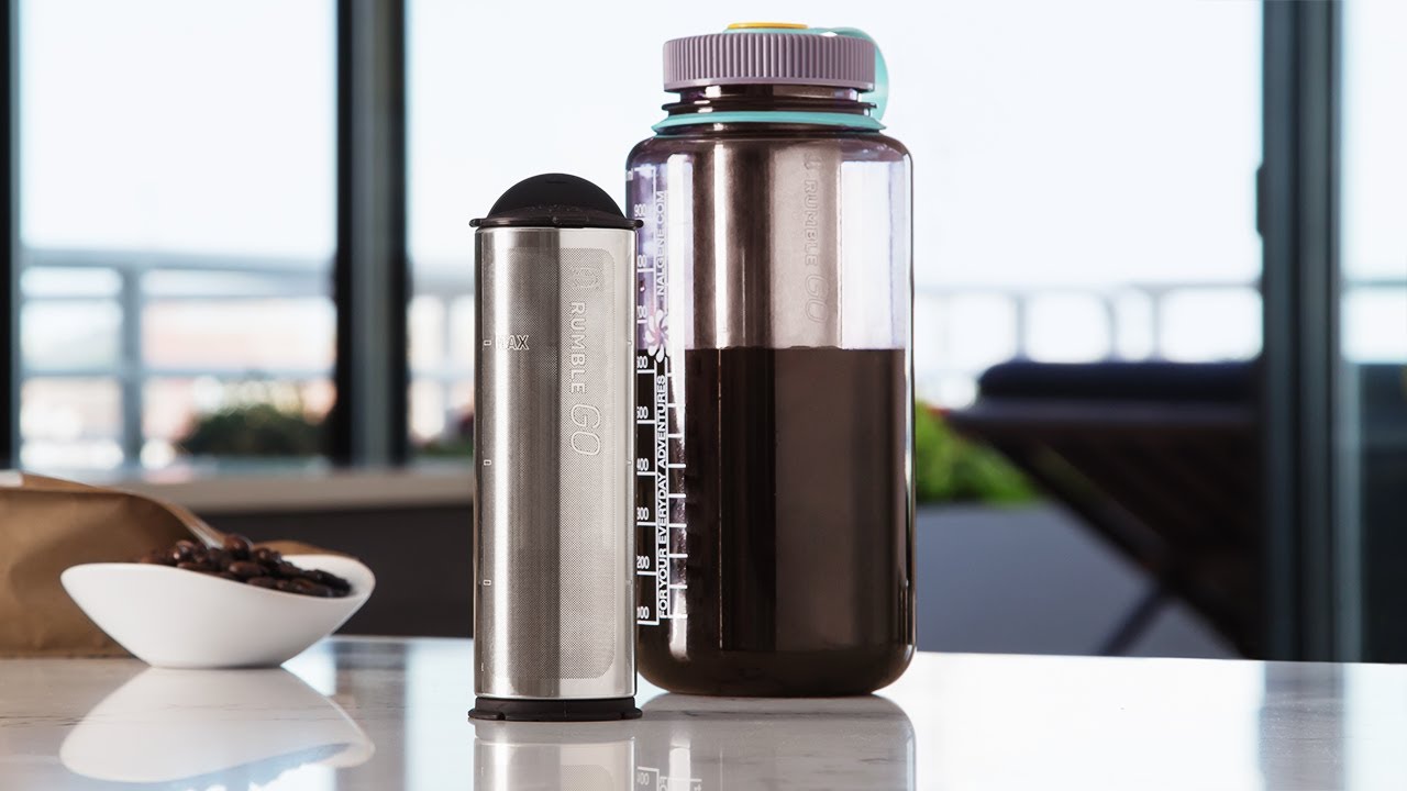 Introducing Rumble Jar: the world's simplest cold brew coffee filter 